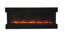 Amantii 50" 3 Sided Glass Electric Fireplace Built-in Only