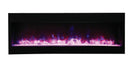 Amantii 50" 3 Sided Glass Electric Fireplace Built-in Only