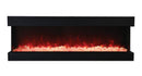 Amantii 50" 3 Sided Glass Electric Fireplace Built-in Only