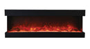 Amantii 70" 3 Sided Glass Electric Fireplace Built-in Only