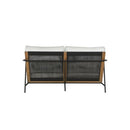 Sunpan Milan 2 Seater Sofa Regency White / Stinson White