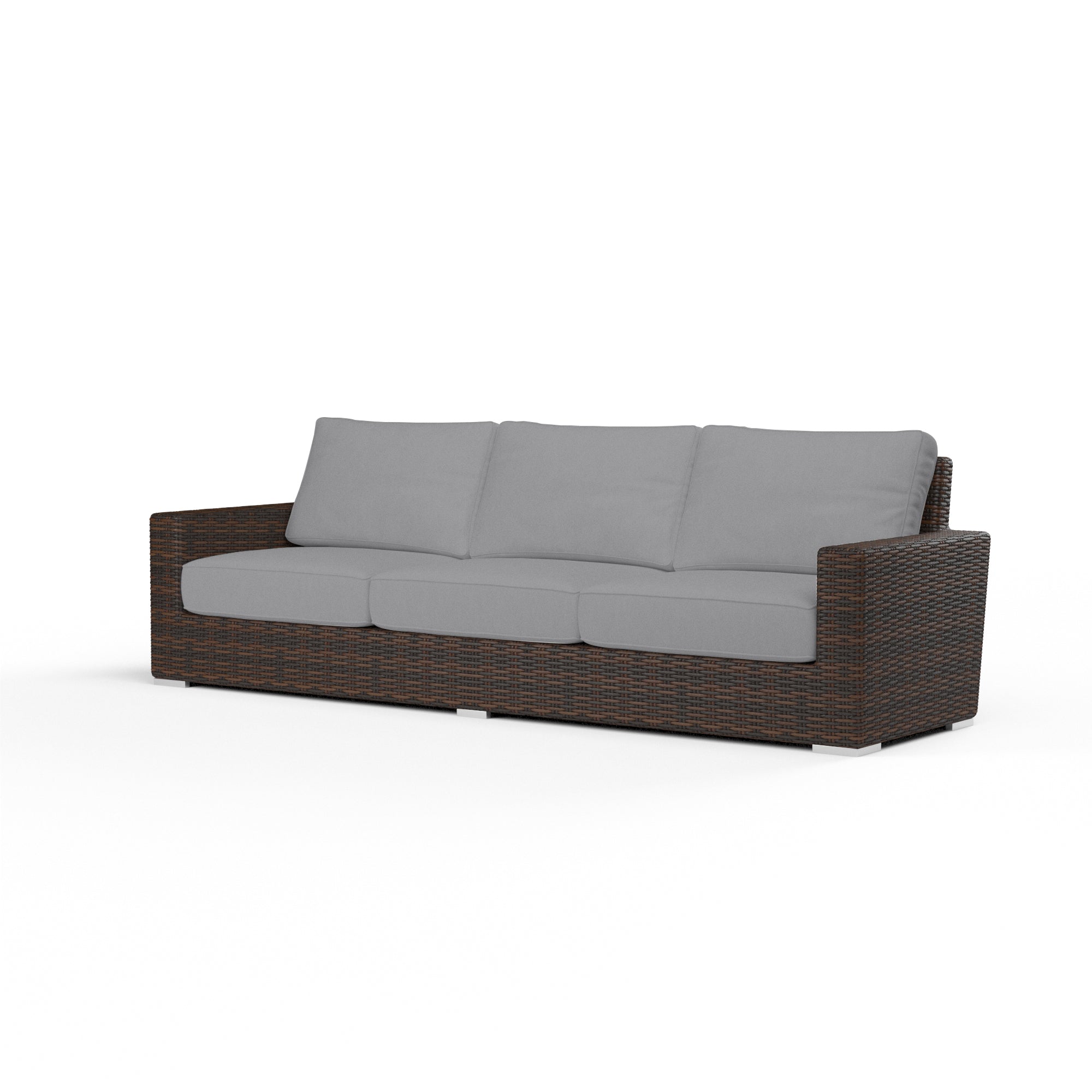 Sunset West Montecito Wicker Sofa with Cushion