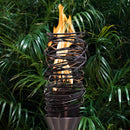 The Outdoor Plus Cyclone Fire Torch - Stainless Steel