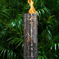 The Outdoor Plus Tiki Fire Torch - Stainless Steel