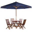 All Things Cedar 6 Piece Folding Table Set