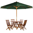 All Things Cedar 6 Piece Folding Table Set