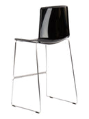 Florida Seating Molded Polypropylene And Aluminum Legs Barstool - TWEET B