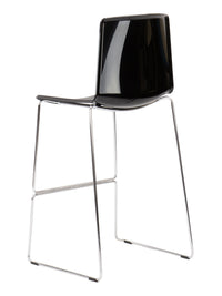 Florida Seating Molded Polypropylene And Aluminum Legs Barstool - TWEET B