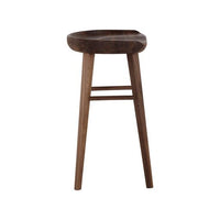 Sunpan Dominic Counter Stool in Black / Walnut / Light Oak