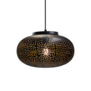 Sunpan Lenette Pendant Light in Ellipse / Globe / Oblong Tall Shaped