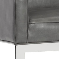 Sunpan Orest Lounge Chair - Cantina Magnetite