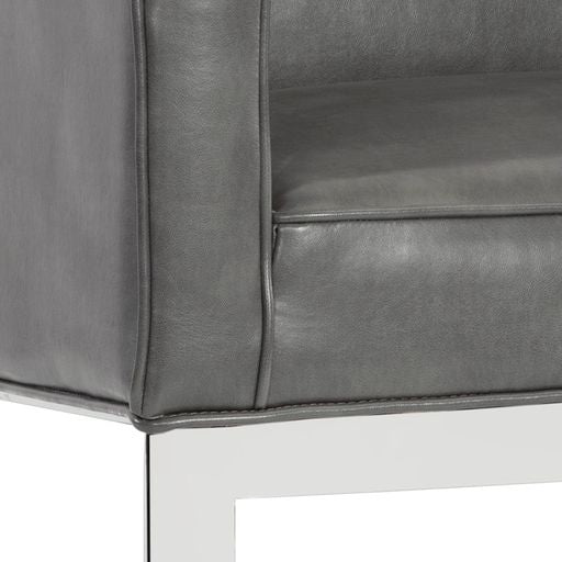 Sunpan Orest Lounge Chair - Cantina Magnetite