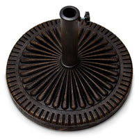 All Things Cedar 32 lbs Resin Coated Iron Umbrella Stand