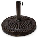 All Things Cedar 32 lbs Resin Coated Iron Umbrella Stand