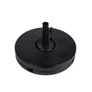 BFM Seating 70 pound - 20" Diameter Resin Coated Concrete Base In  Black/White/Bronze/Silver Mist Plastic Base