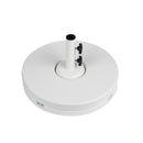 BFM Seating 70 pound - 20" Diameter Resin Coated Concrete Base In  Black/White/Bronze/Silver Mist Plastic Base