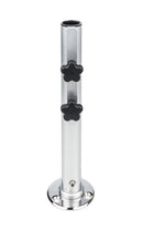 BFM Seating Camlock Bolt Down Umbrella Base - Accommodates 1 1/2" Diameter Poles