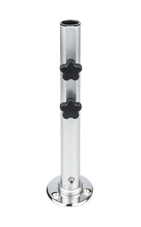 BFM Seating Camlock Bolt Down Umbrella Base - Accommodates 1 1/2" Diameter Poles