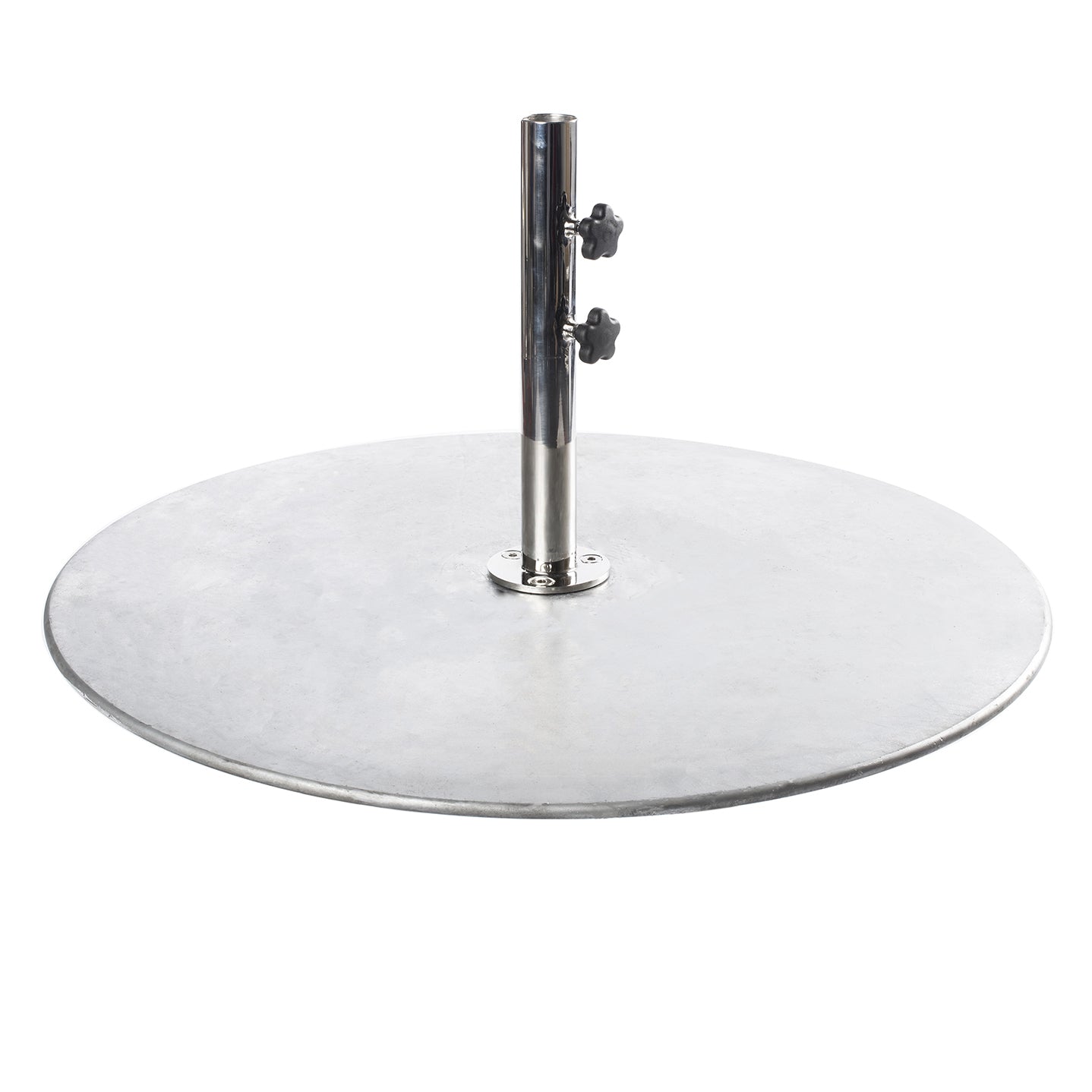 BFM Seating G-series 150 Pound - 36" Diameter Galvanized Steel Plate Umbrella Base
