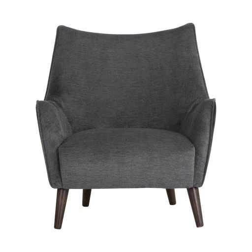 Sunpan Sorrel Lounge Chair Polo Club Kohl Grey Abbington Black / Polo Club Stone Antonio Charcoal