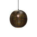 Sunpan Lenette Pendant Light in Ellipse / Globe / Oblong Tall Shaped