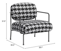 Zuo Modern Ulet Accent Chair Multicolor