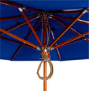 Woodard 9' Aluminum Market Umbrella with Auto-Tilt