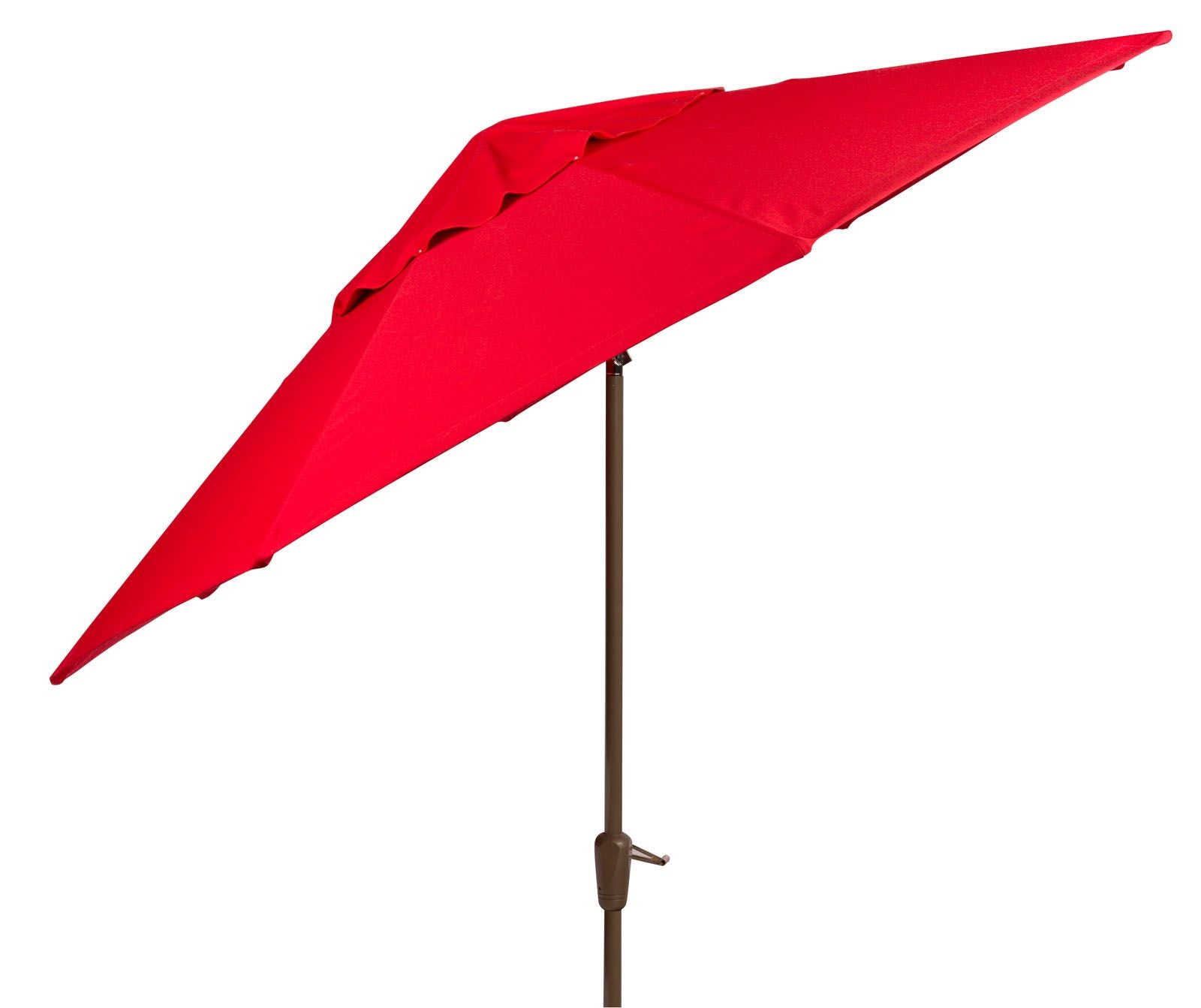 Woodard 9' Aluminum Market Umbrella with Auto-Tilt