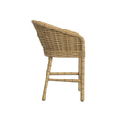 Sunset West Playa Counter Stool in Soothe Pearl with Flange Welt