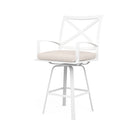 Sunset West Bristol Swivel Counter Stool with Cushion