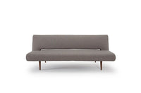 Innovation Living Unfurl Sofa in Dark Wood Legs