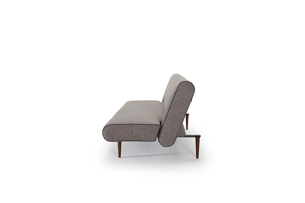 Innovation Living Unfurl Sofa in Dark Wood Legs