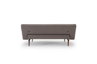 Innovation Living Unfurl Sofa in Dark Wood Legs