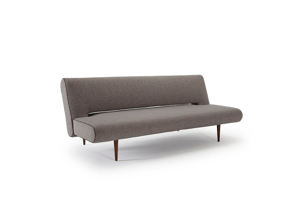 Innovation Living Unfurl Sofa in Dark Wood Legs