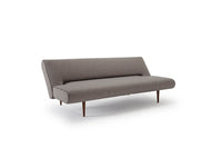 Innovation Living Unfurl Sofa in Dark Wood Legs