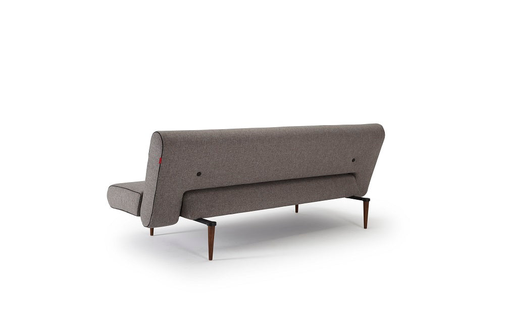 Innovation Living Unfurl Sofa in Dark Wood Legs