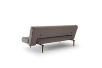 Innovation Living Unfurl Sofa in Dark Wood Legs