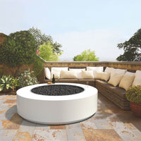 The Outdoor Plus Unity Fire Pit - 24" Tall - Powder Coat Steel