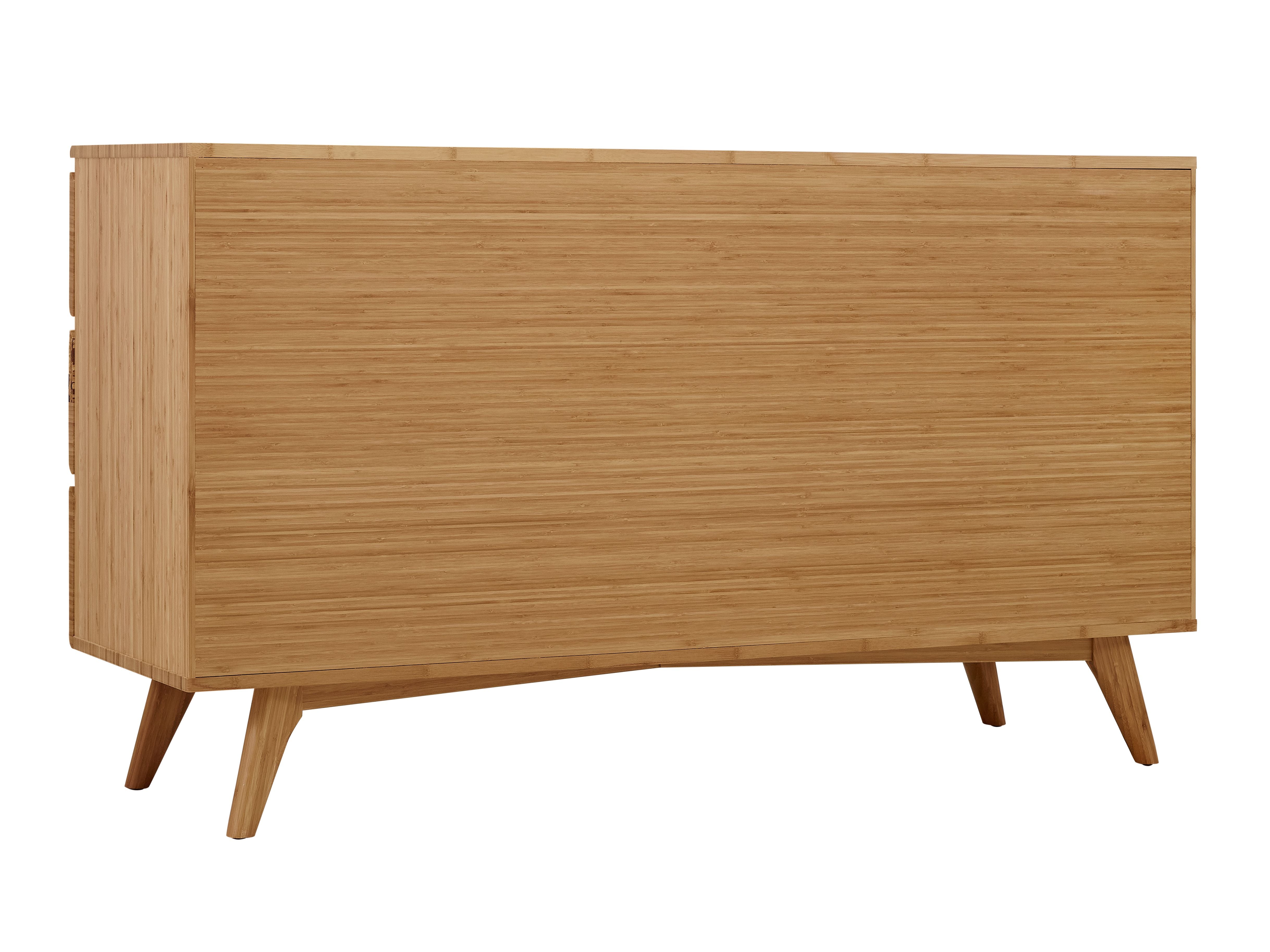 Greenington Azara Six Drawer Double Dresser, Caramelized / Sable