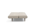 Innovation Living Unfurl Sofa in Dark Wood Legs