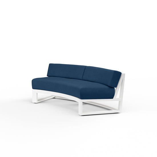 Sunset West Newport Curved Sofa with Cushion