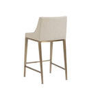 Sunpan Dionne Counter Stool in Monument Oatmeal / Monument Pebble