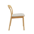 Greenington Hanna Chair Leather Seat, Wheat - Set of Two