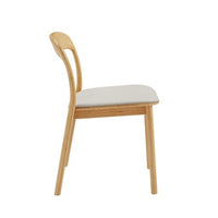 Greenington Hanna Chair Leather Seat, Wheat - Set of Two