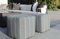 Sunset West 48" Square Coffee Table/Ottoman in Heritage Granite
