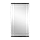 Sunpan Pasadena Floor Mirror Black / Brass