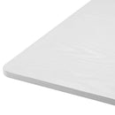 Zuo Modern Valleta Bar Table in White/Brown/Black