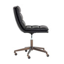 Sunpan Stinson Office Chair Bravo Black / Cognac / Cream