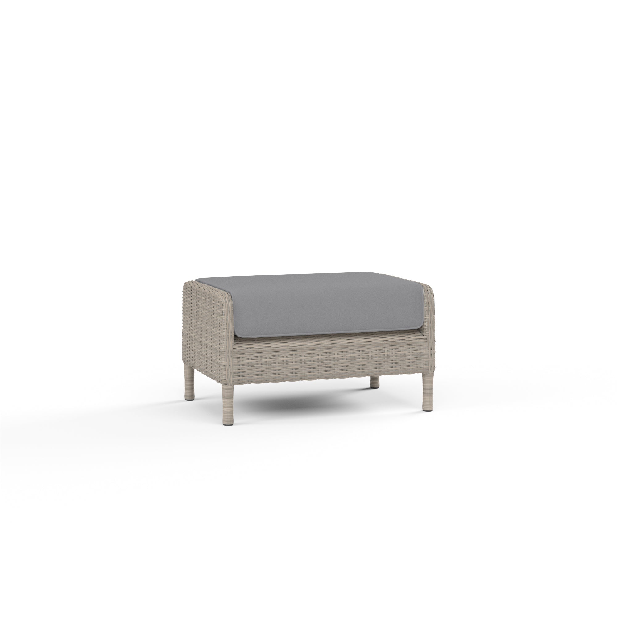 Sunset West Manhattan Ottoman with Cushion
