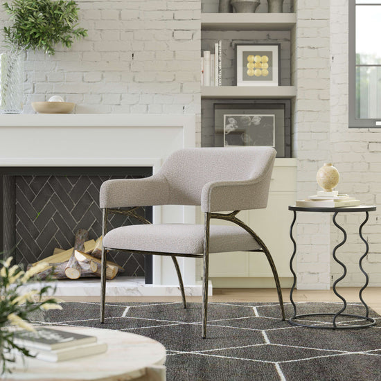 Norrebro Accent Chair Beige Frost